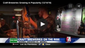 Sawmill Brewing WSAW Your Town
